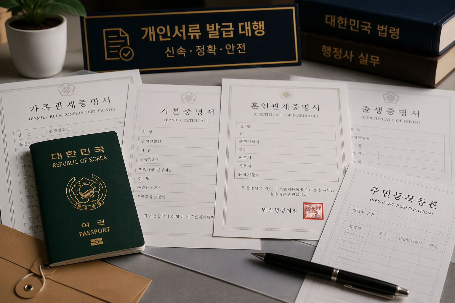 베트남아포스티유 개인서류